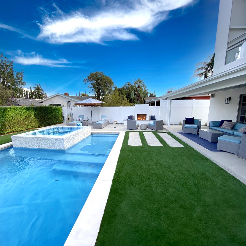 Luxury Pool Remodel with LED Lighting